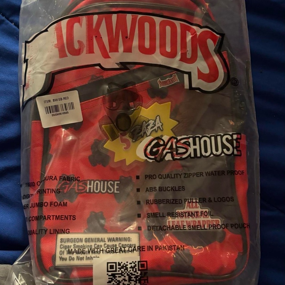 Backwoods Side Bag (Smell proof) *Sealed* with smell proof pack inside